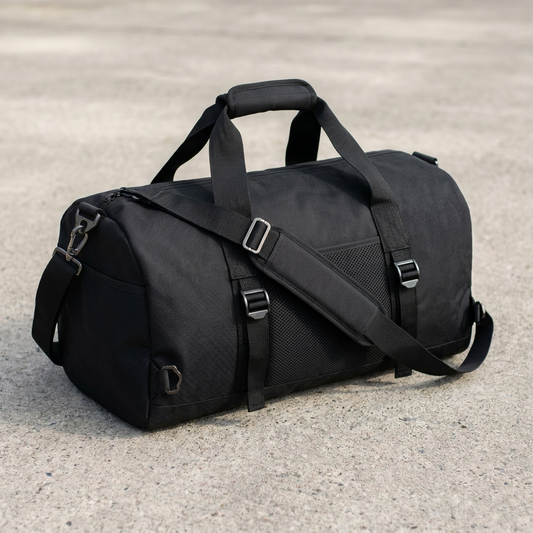 Duffel Race Day — vue de dos — HybridDept