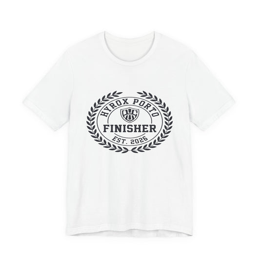 Tee HYROX Porto Finisher — back view | hybriddept