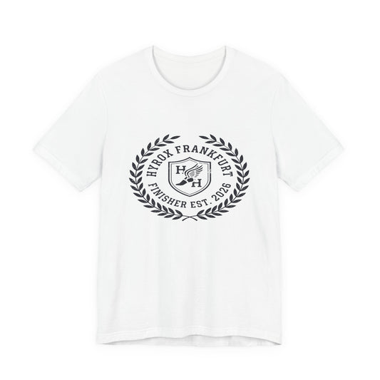 Tee HYROX Frankfurt Finisher — back view | hybriddept