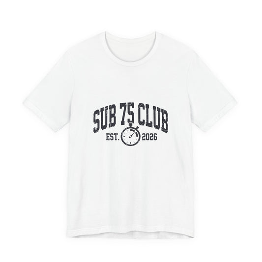 Tee SUB 75 Club — back view | hybriddept