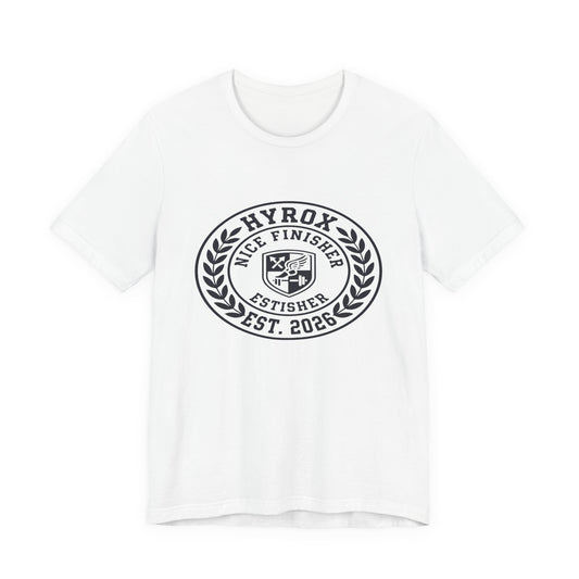 Tee HYROX Nice Finisher — vue de dos | HybridDept