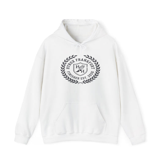 Hoodie HYROX Frankfurt Finisher — back view | hybriddept