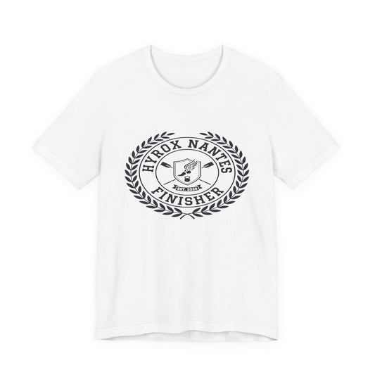 Tee HYROX Nantes Finisher — back view | hybriddept