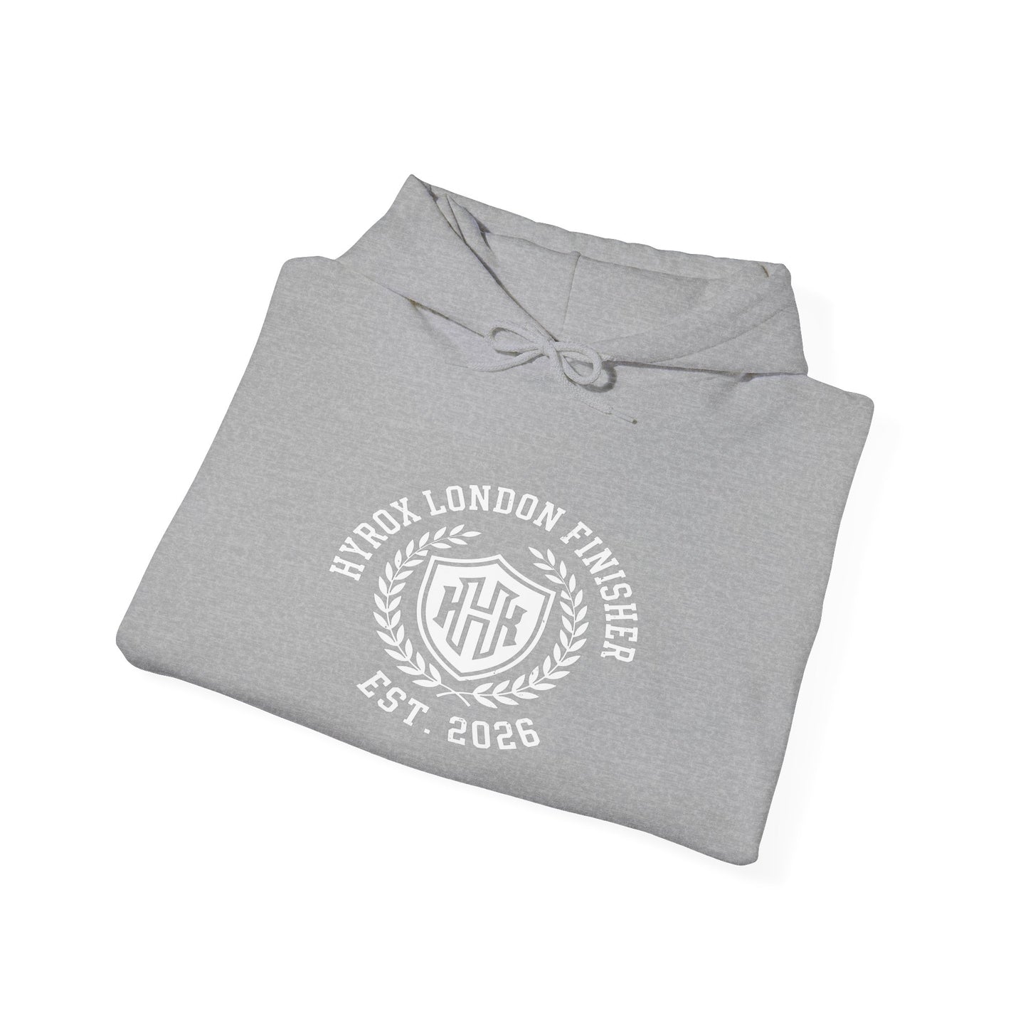Hoodie HYROX London Finisher — photo produit | HybridDept