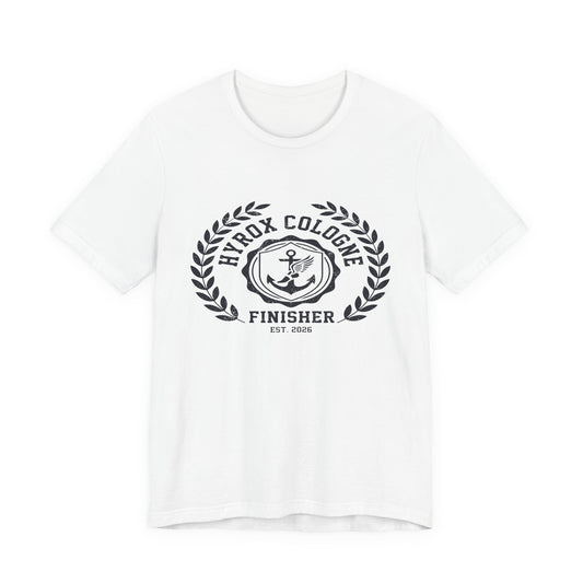 Tee HYROX Cologne Finisher — back view | hybriddept