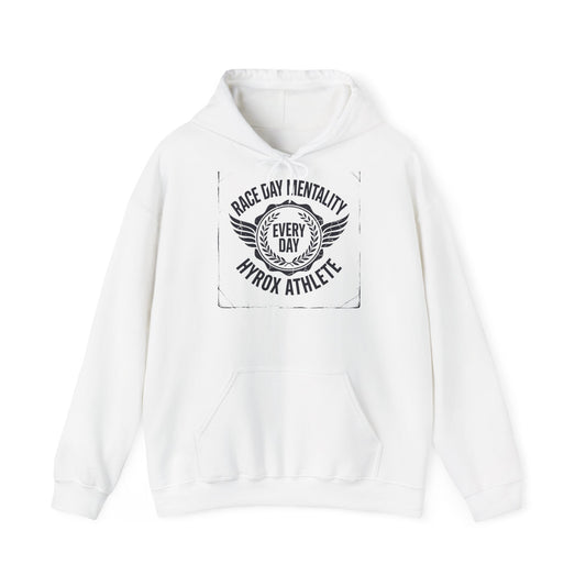 Hoodie Race Day Mentality — back view | hybriddept