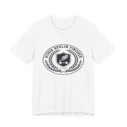 Tee HYROX Berlin Finisher — back view | hybriddept