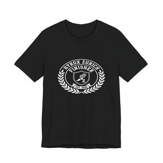 Tee HYROX Zurich Finisher — vue de dos | HybridDept