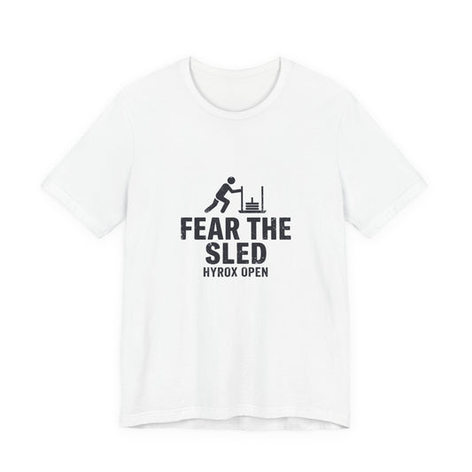 Tee Fear The Sled — back view | hybriddept