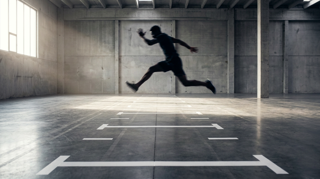 Burpee Broad Jumps Hyrox — HybridDept HYROX