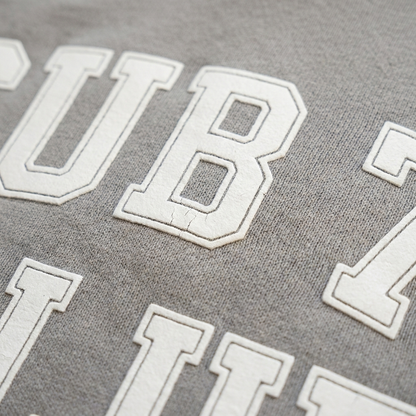 Hoodie Sub 75 Club — détail macro — HybridDept