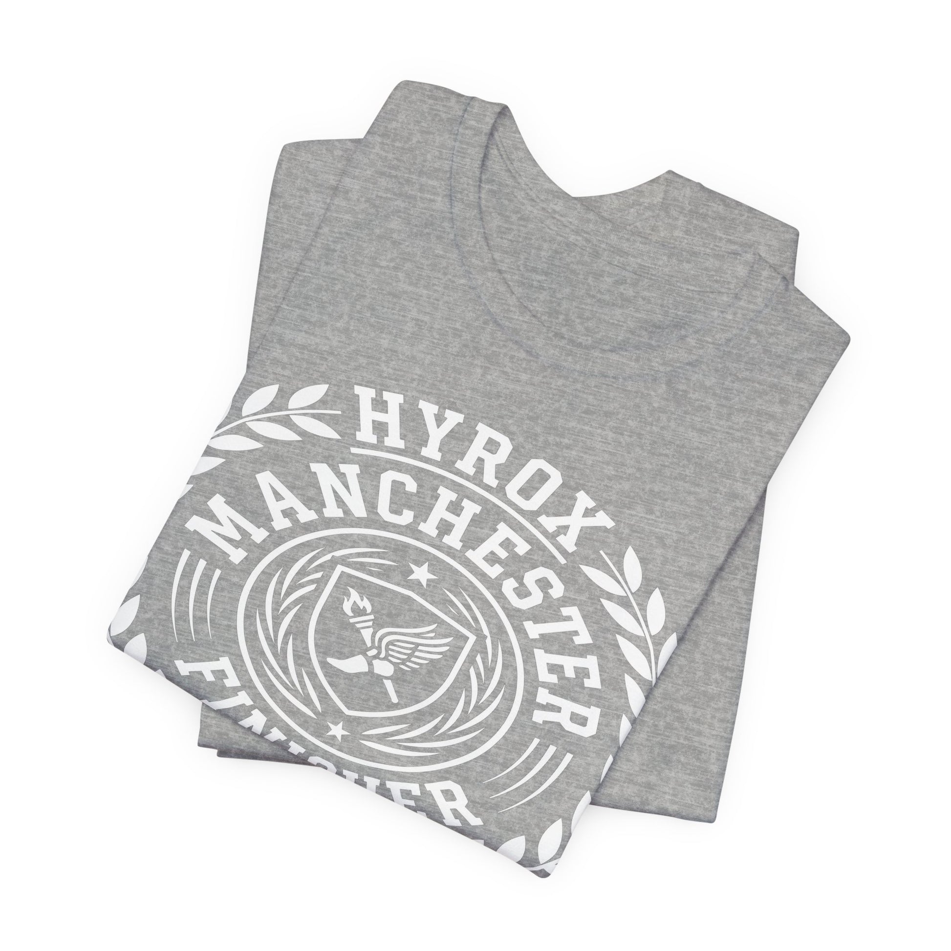Tee HYROX Manchester Finisher — photo produit | HybridDept
