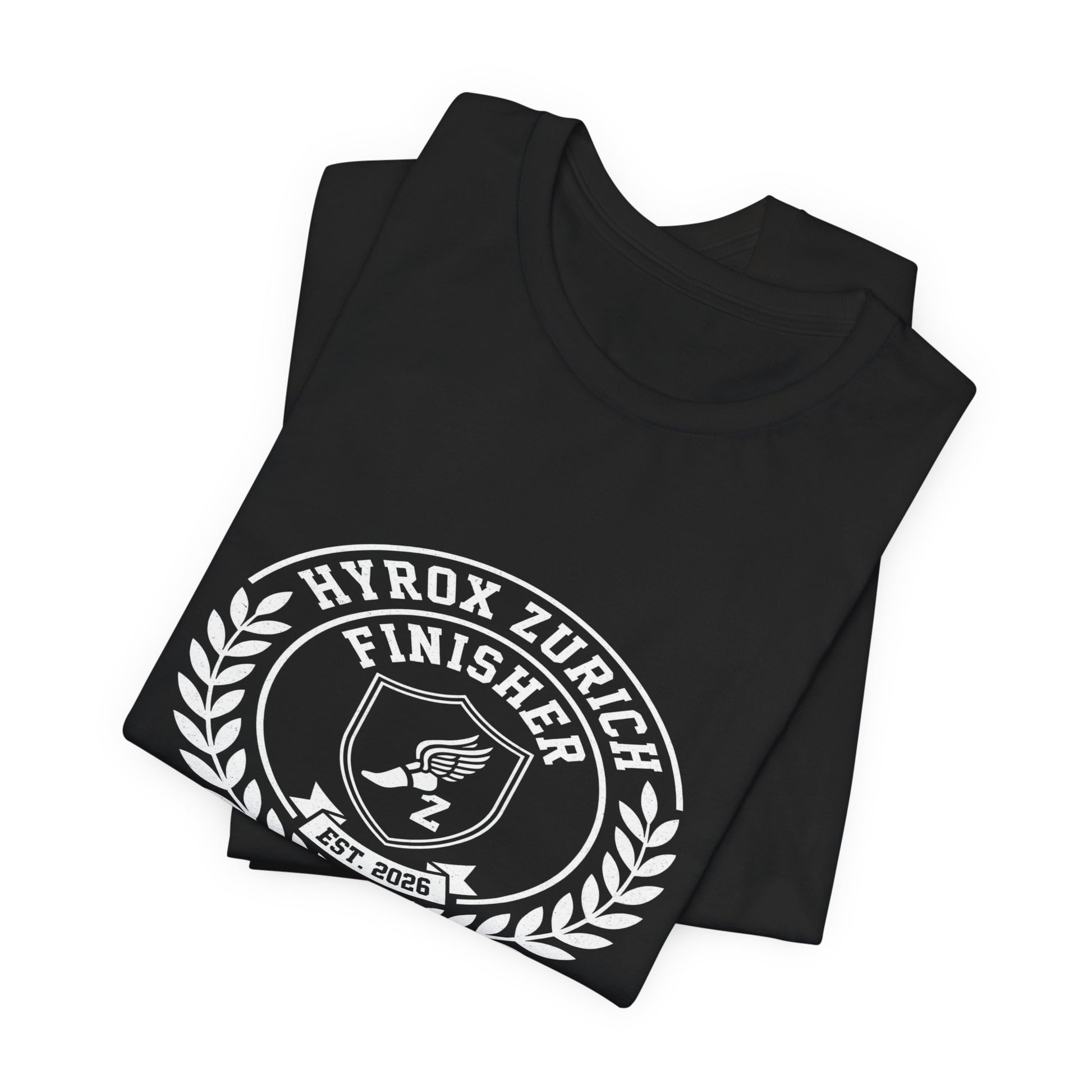 Tee HYROX Zurich Finisher — photo produit | HybridDept
