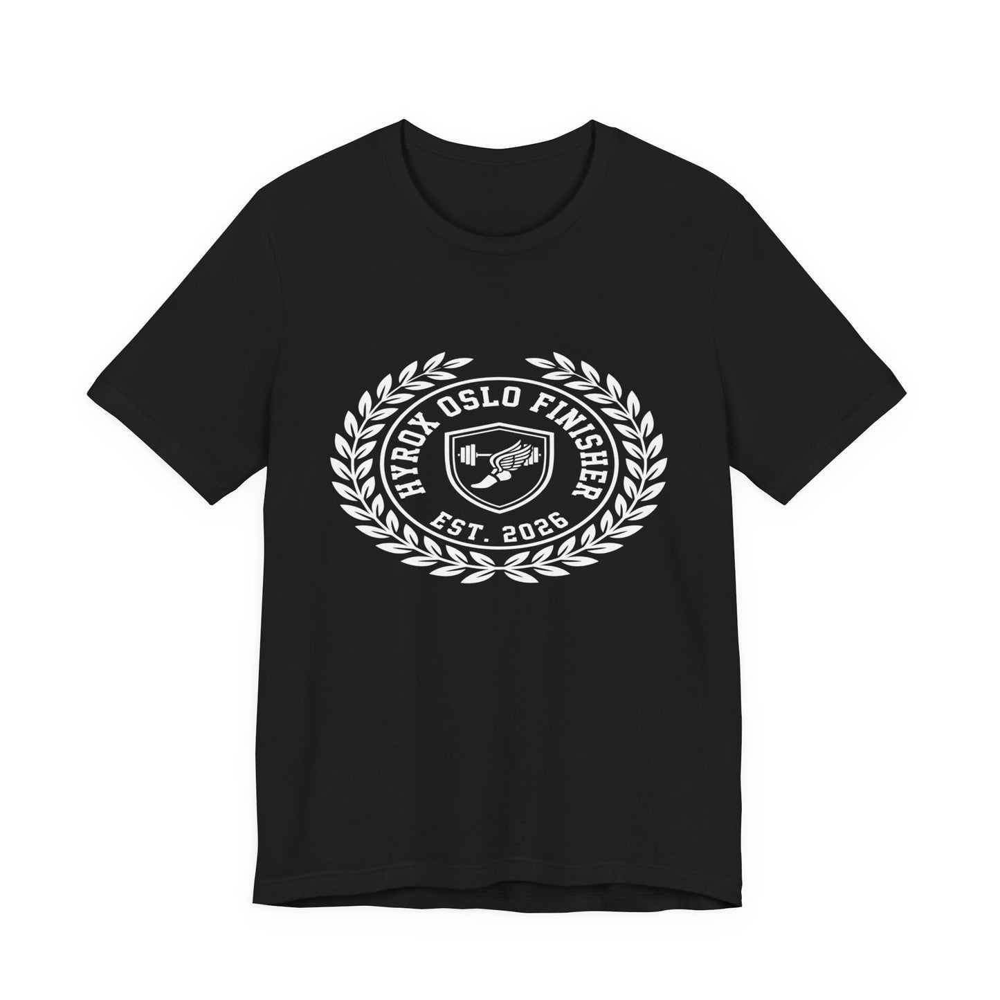 Tee HYROX Oslo Finisher — back view | hybriddept