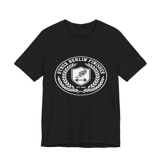 Tee HYROX Berlin Finisher — front view | hybriddept