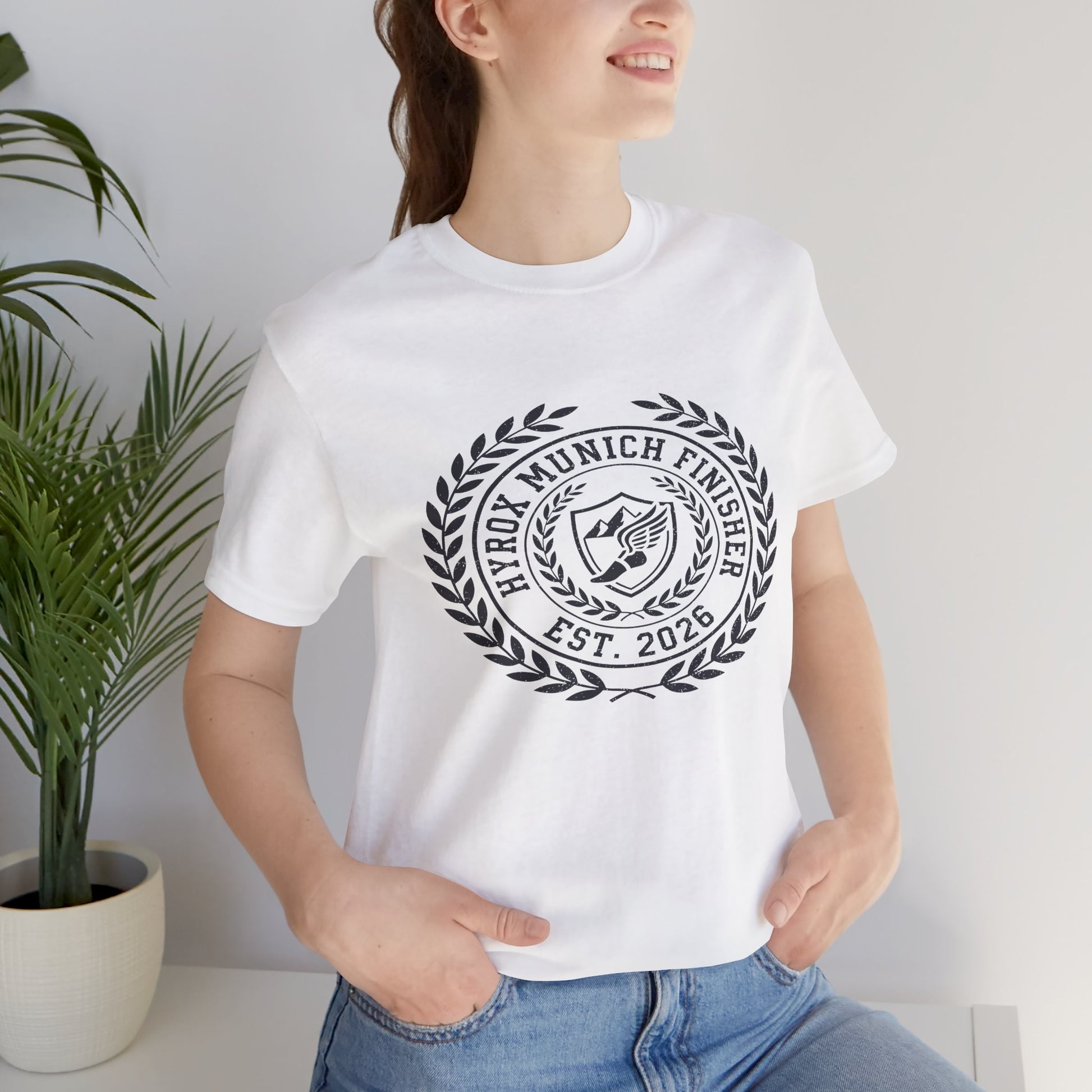 Tee HYROX Munich Finisher — photo produit | HybridDept