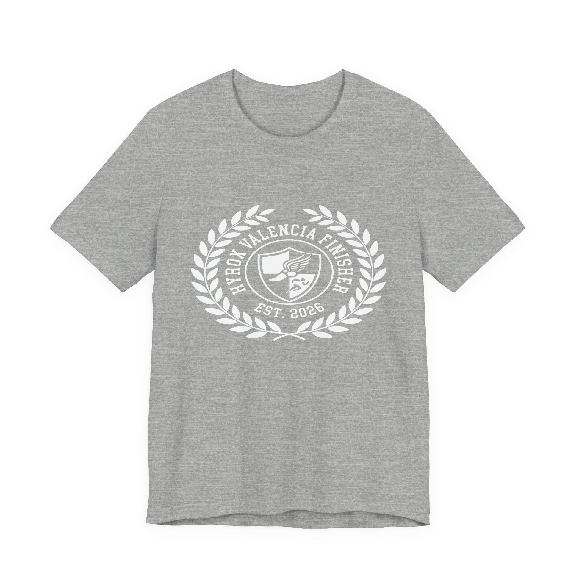 Tee HYROX Valencia Finisher — détail inscription | hybriddept