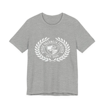 Tee HYROX Valencia Finisher — détail inscription | hybriddept