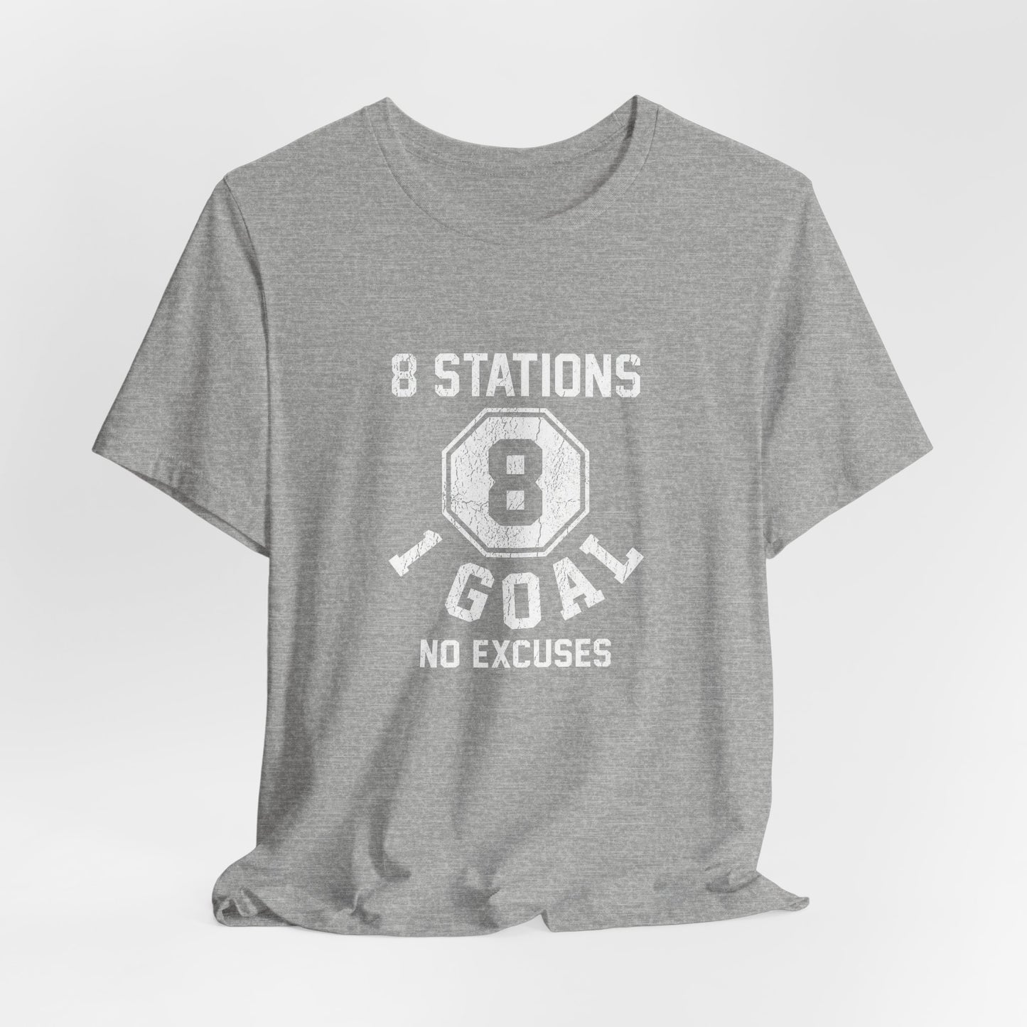 Tee 8 Stations 1 Goal — photo produit | HybridDept
