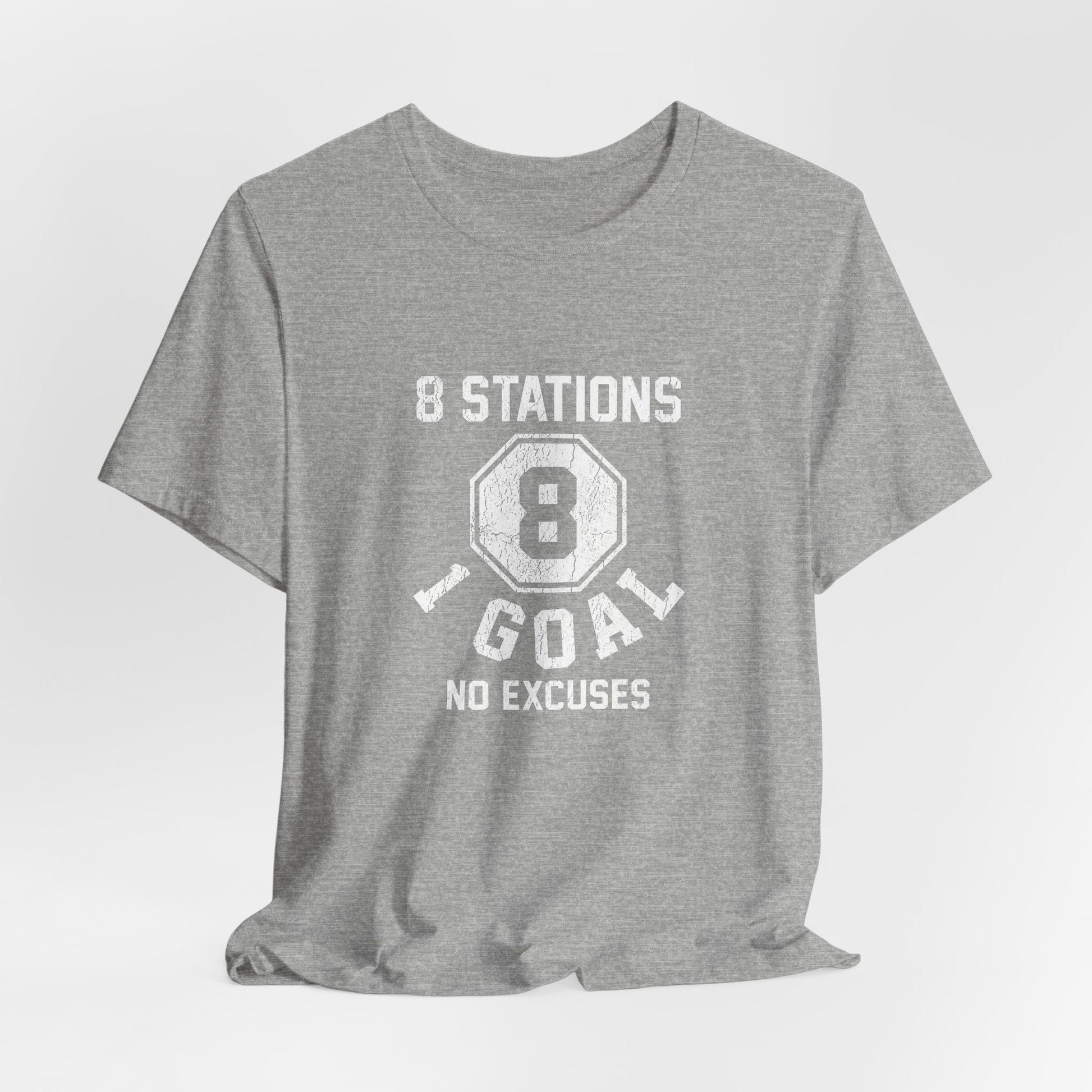 Tee 8 Stations 1 Goal — photo produit | HybridDept