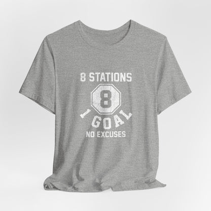 Tee 8 Stations 1 Goal — photo produit | HybridDept