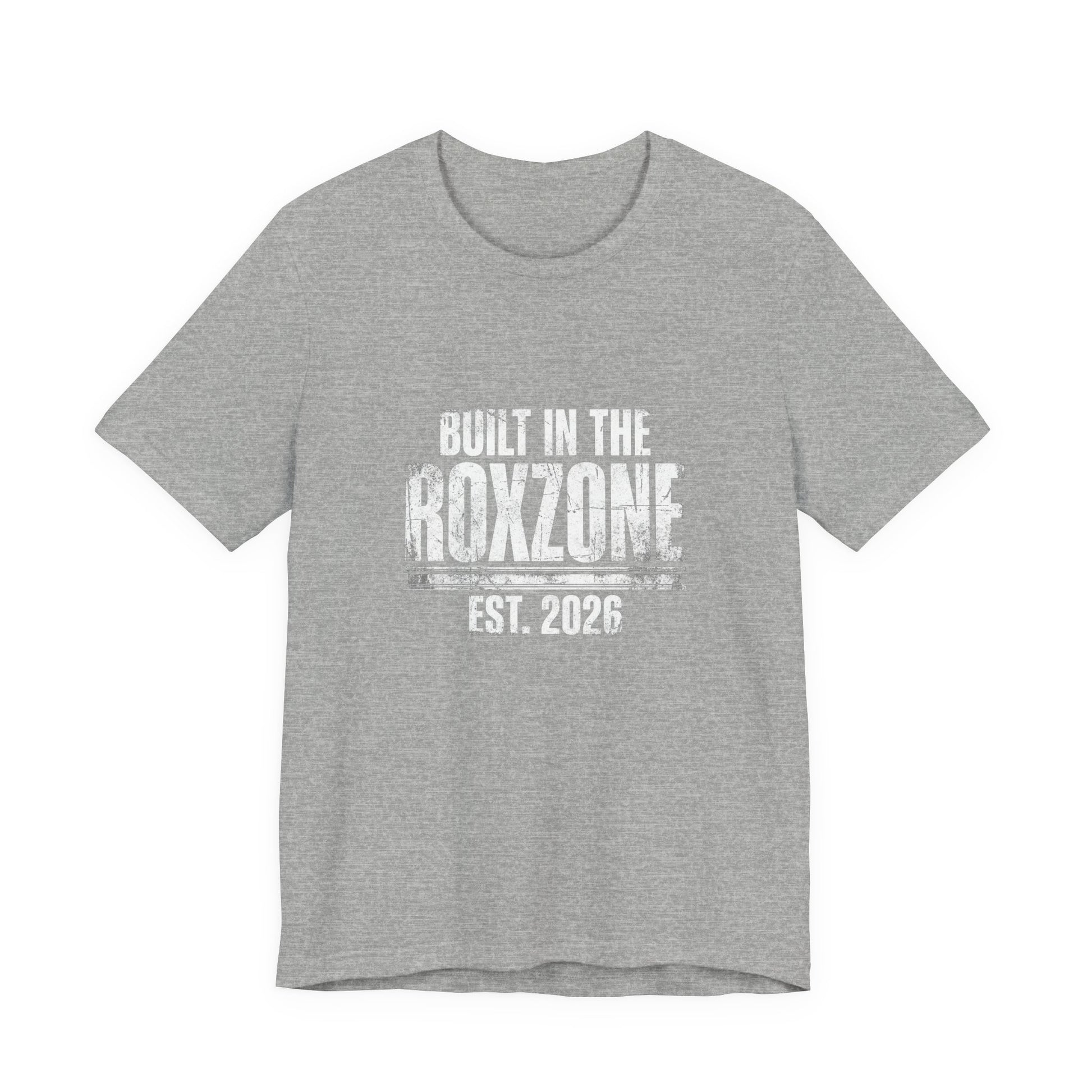 Tee Built In The Roxzone — détail inscription | HybridDept