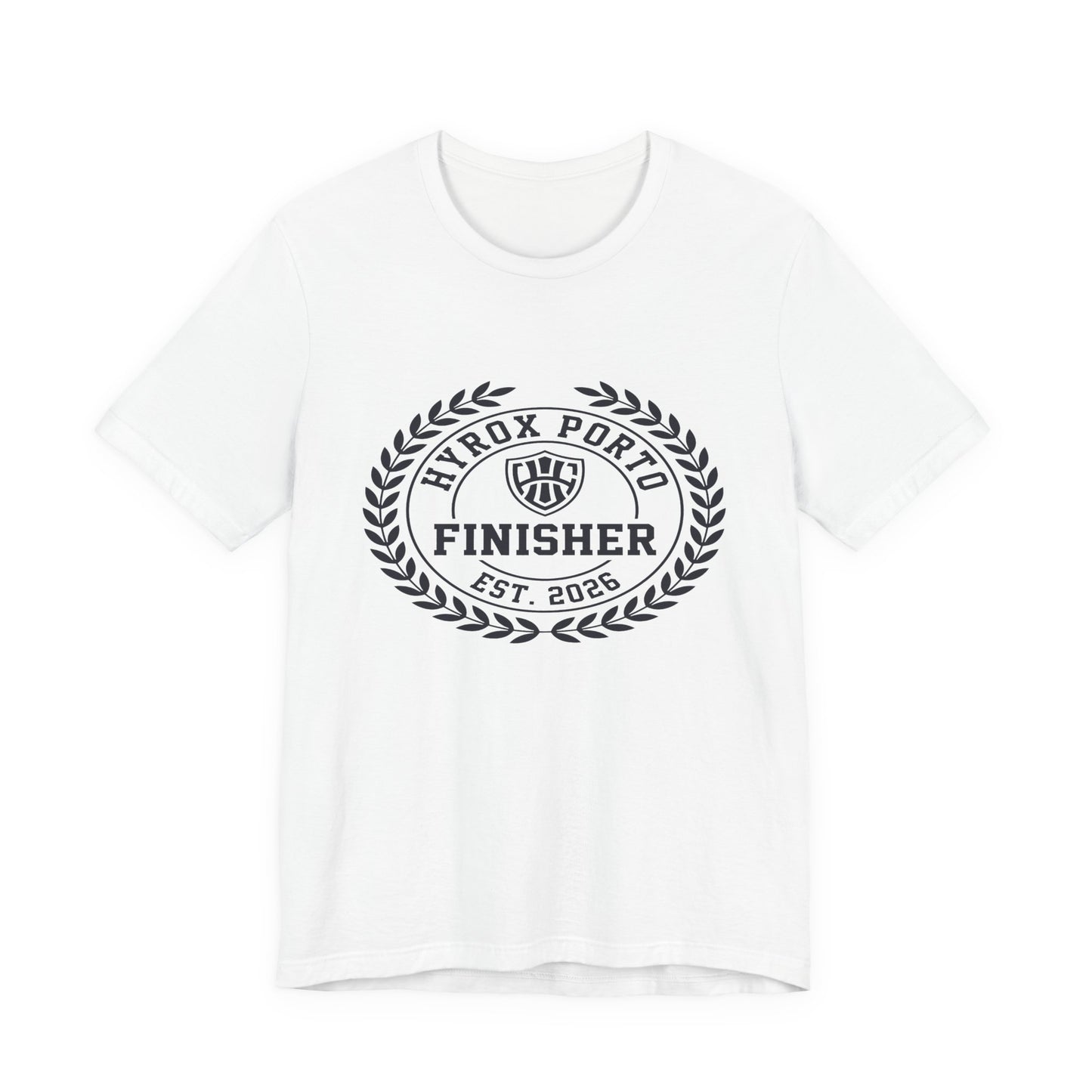 Tee HYROX Porto Finisher — back view | hybriddept