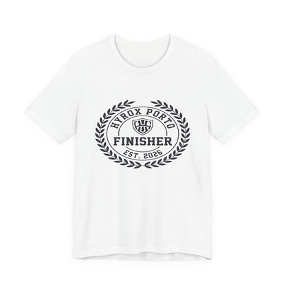 Tee HYROX Porto Finisher — back view | hybriddept