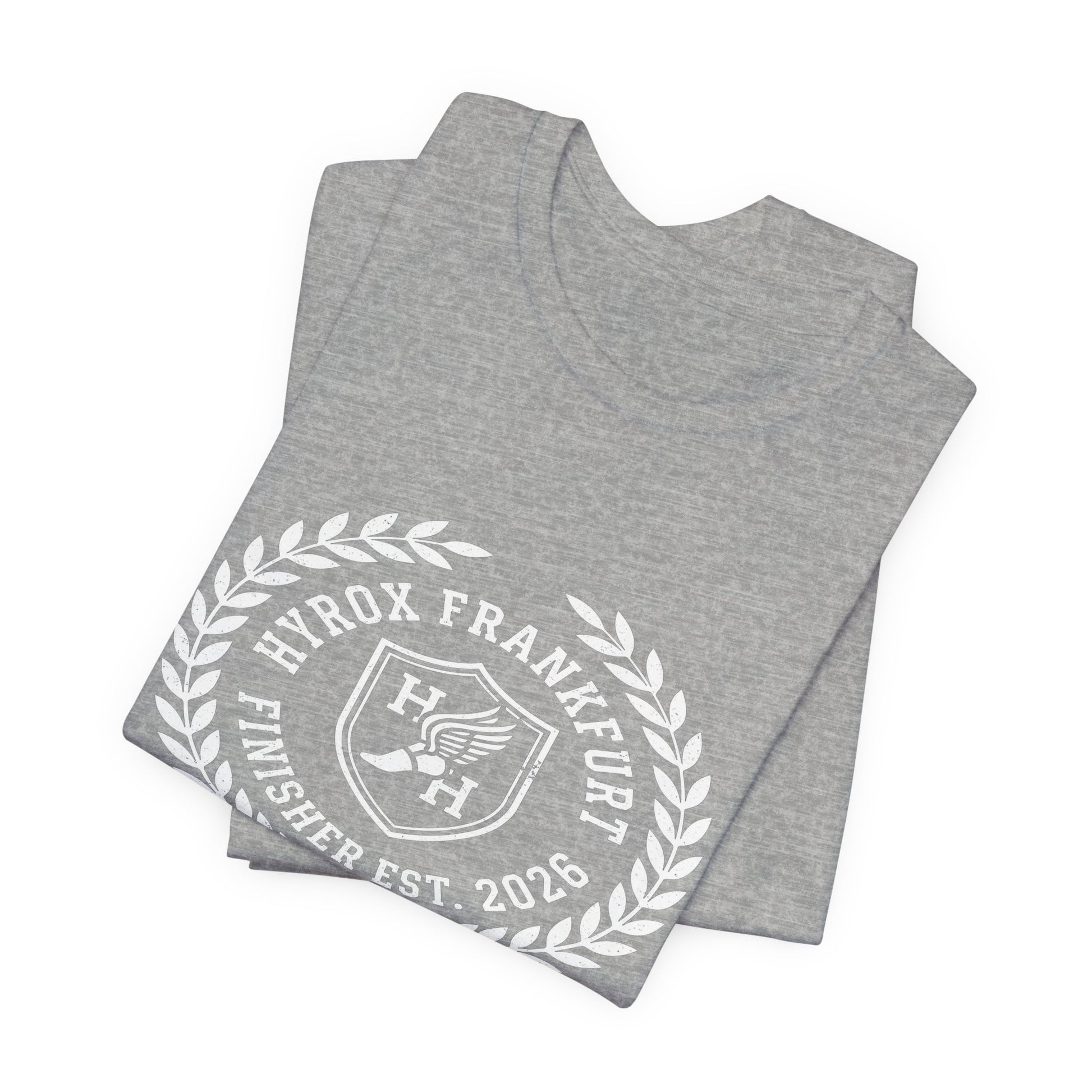 Tee HYROX Frankfurt Finisher — photo produit | HybridDept