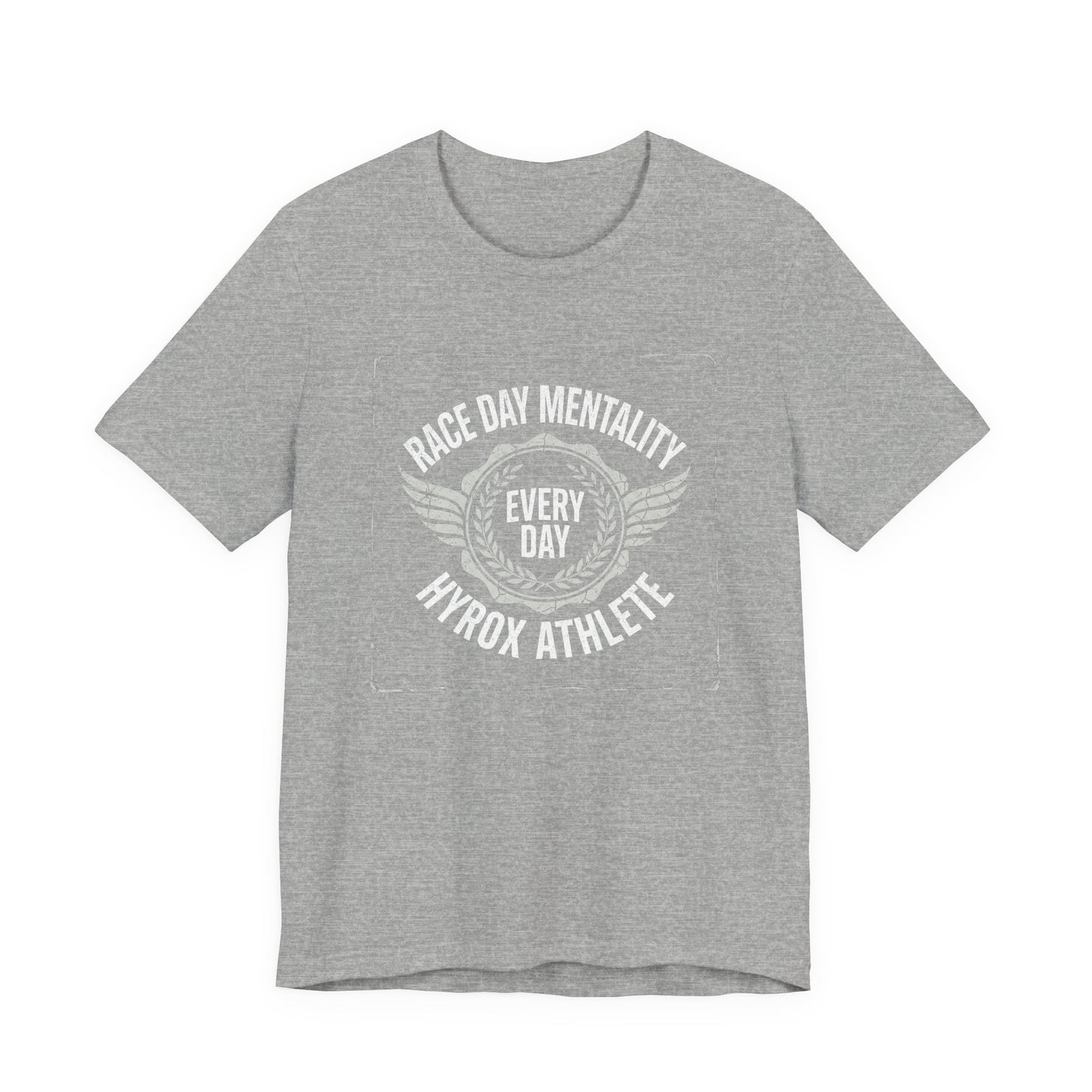 Tee Race Day Mentality — front view | hybriddept