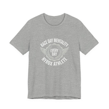 Tee Race Day Mentality — front view | hybriddept