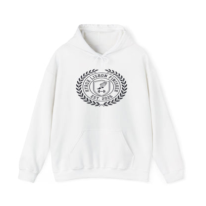 Hoodie HYROX Lisbon Finisher — back view | hybriddept