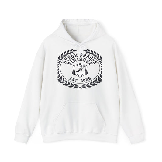Hoodie HYROX Prague Finisher — back view | hybriddept