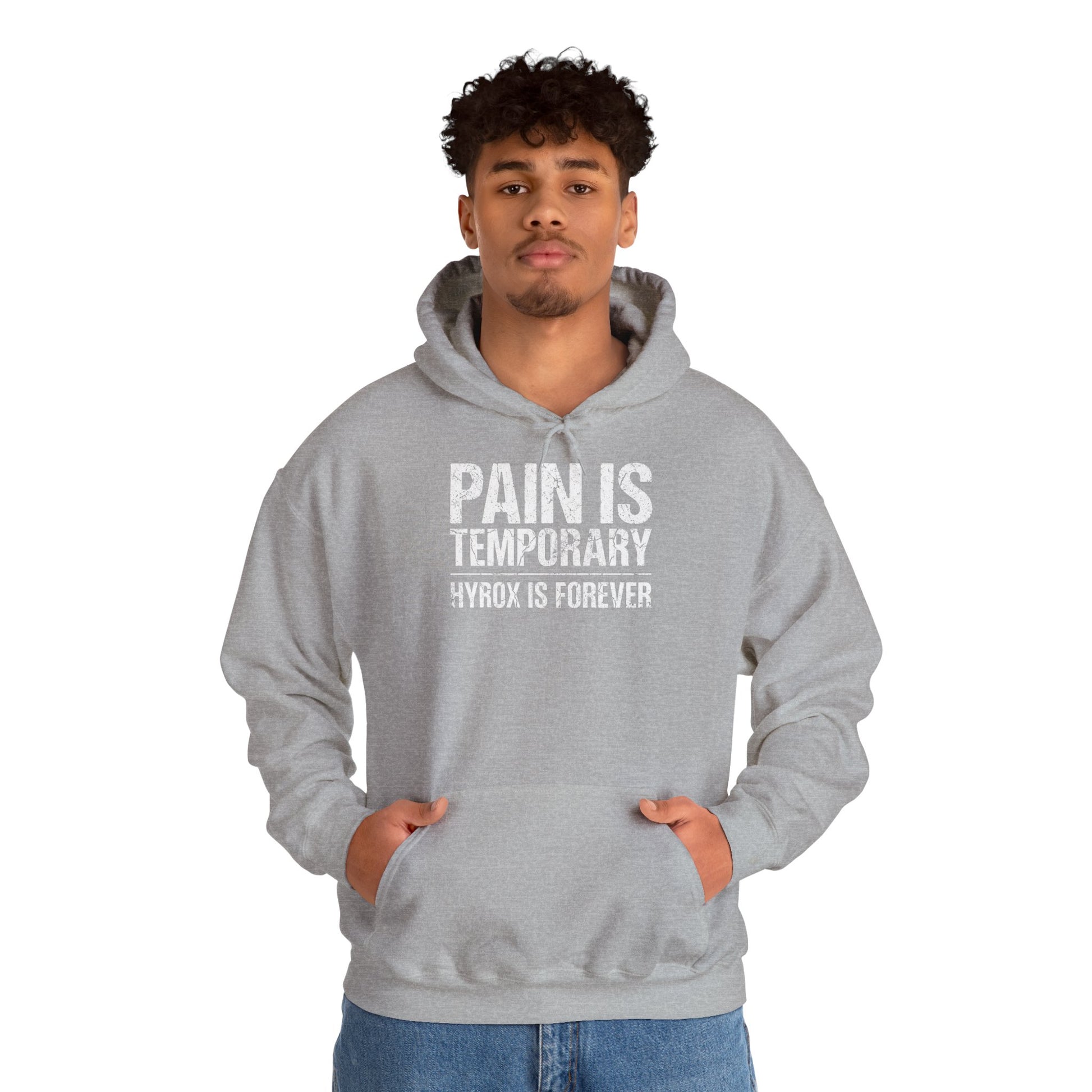 Hoodie Pain Is Temporary — photo produit | HybridDept