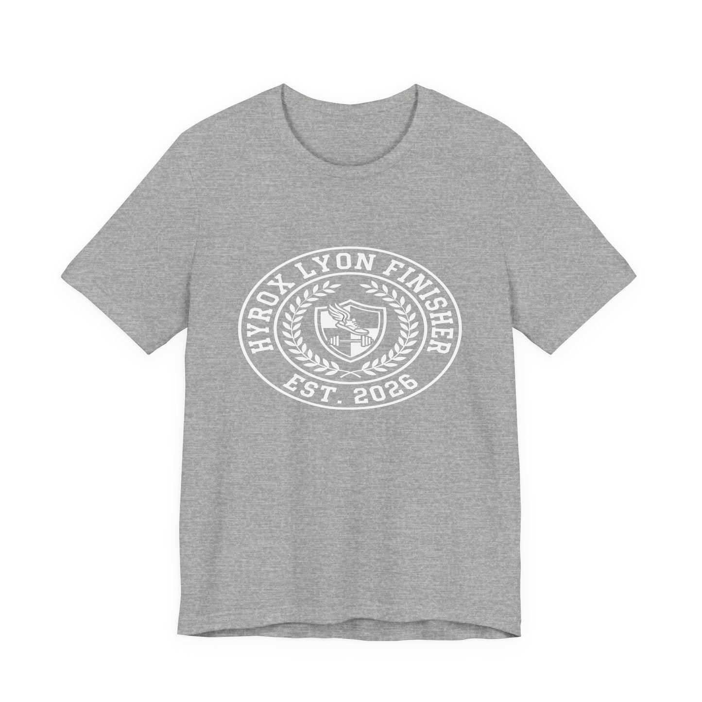 Tee HYROX Lyon Finisher — détail inscription | hybriddept