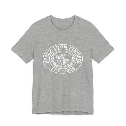 Tee HYROX Lyon Finisher — détail inscription | hybriddept
