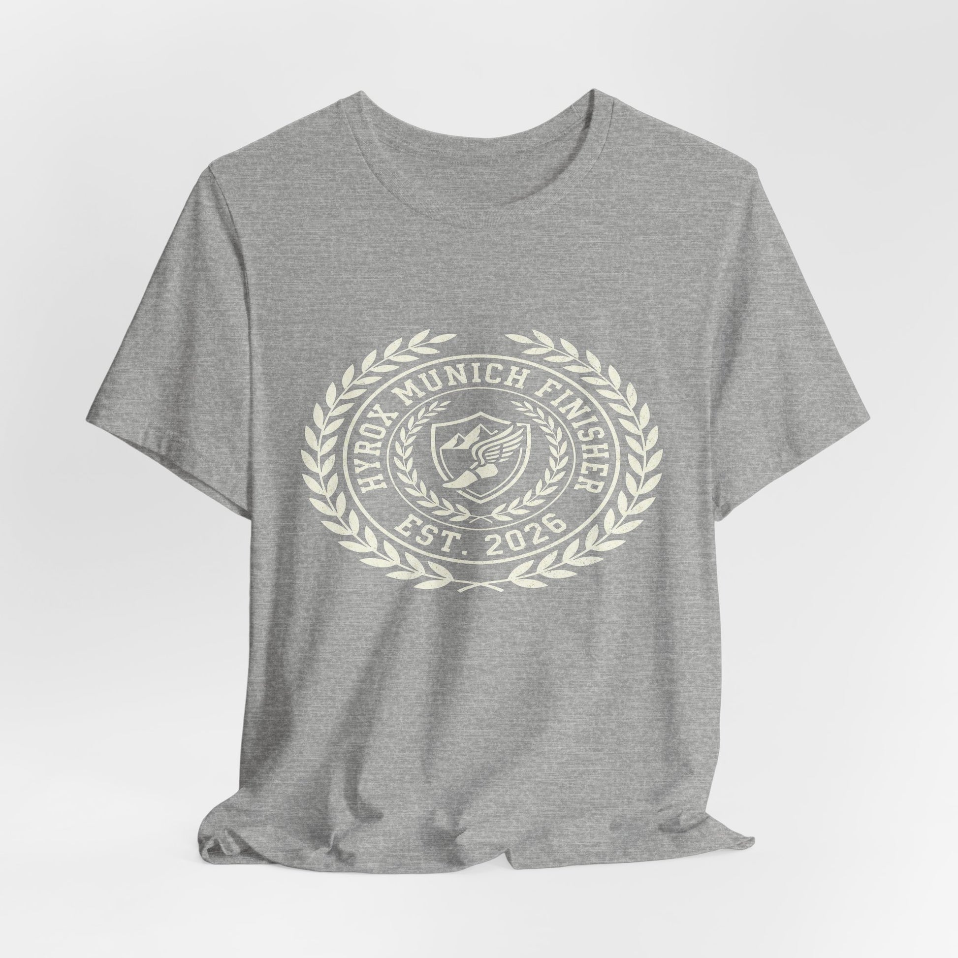 Tee HYROX Munich Finisher — photo produit | HybridDept