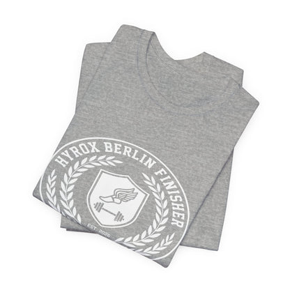Tee HYROX Berlin Finisher — photo produit | HybridDept