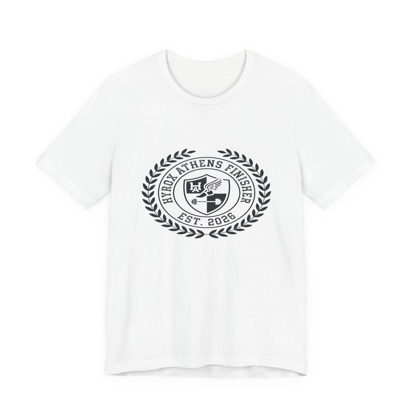Tee HYROX Athens Finisher — back view | hybriddept