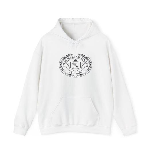 Hoodie HYROX Warsaw Finisher — back view | hybriddept