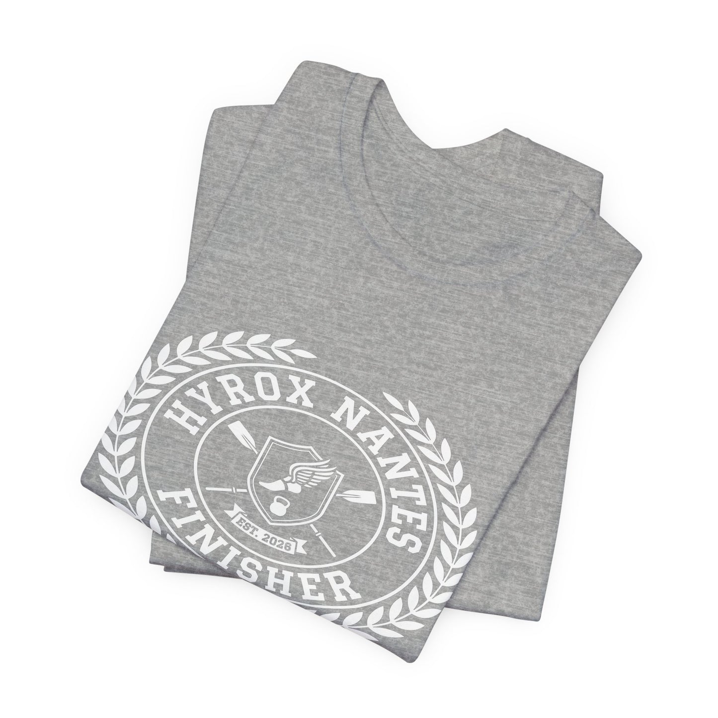 Tee HYROX Nantes Finisher — photo produit | HybridDept