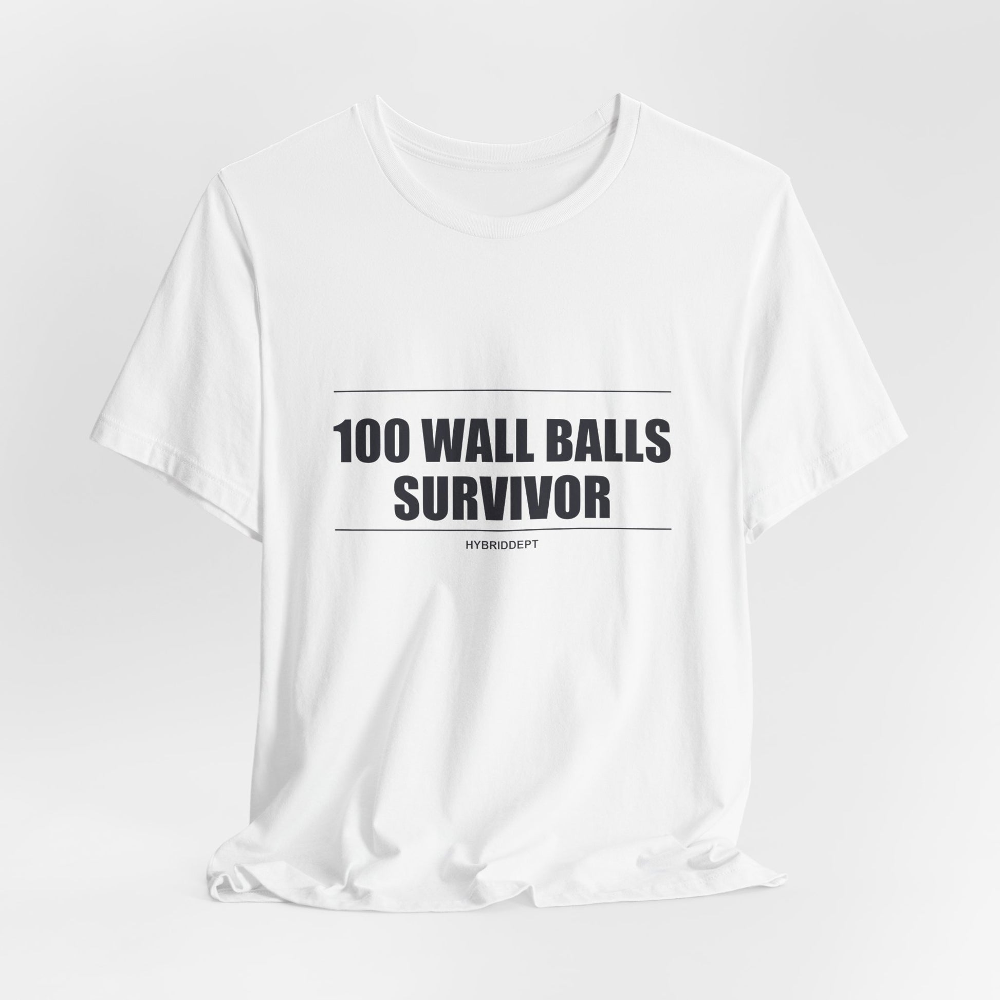 Tee 100 Wall Balls Survivor — vue lifestyle | HybridDept