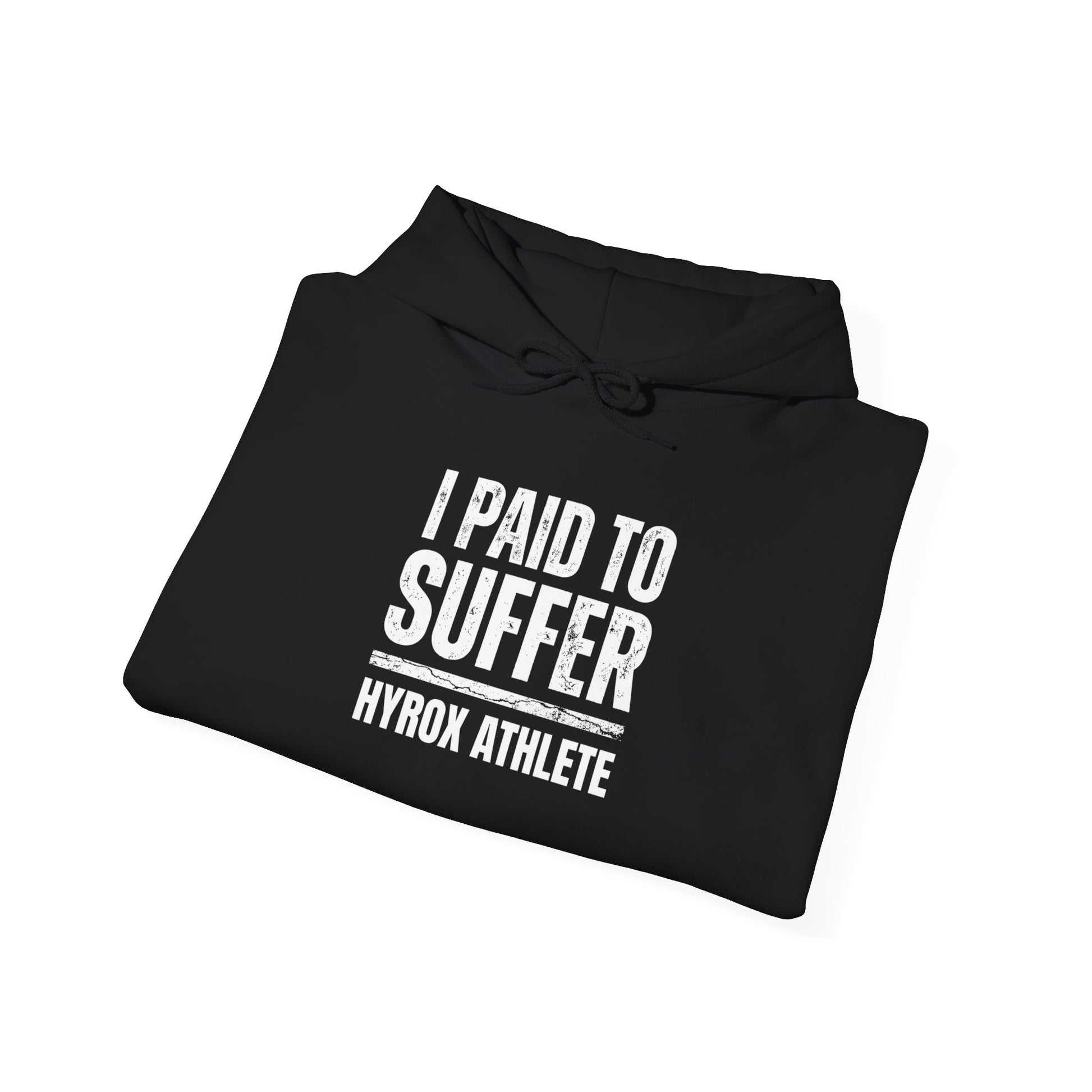 Hoodie I Paid To Suffer — fabric detail | hybriddept