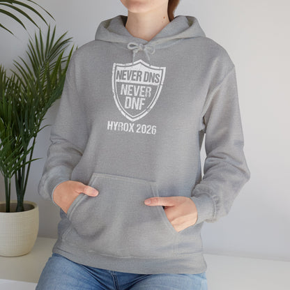 Hoodie Never DNS Never DNF — photo produit | HybridDept