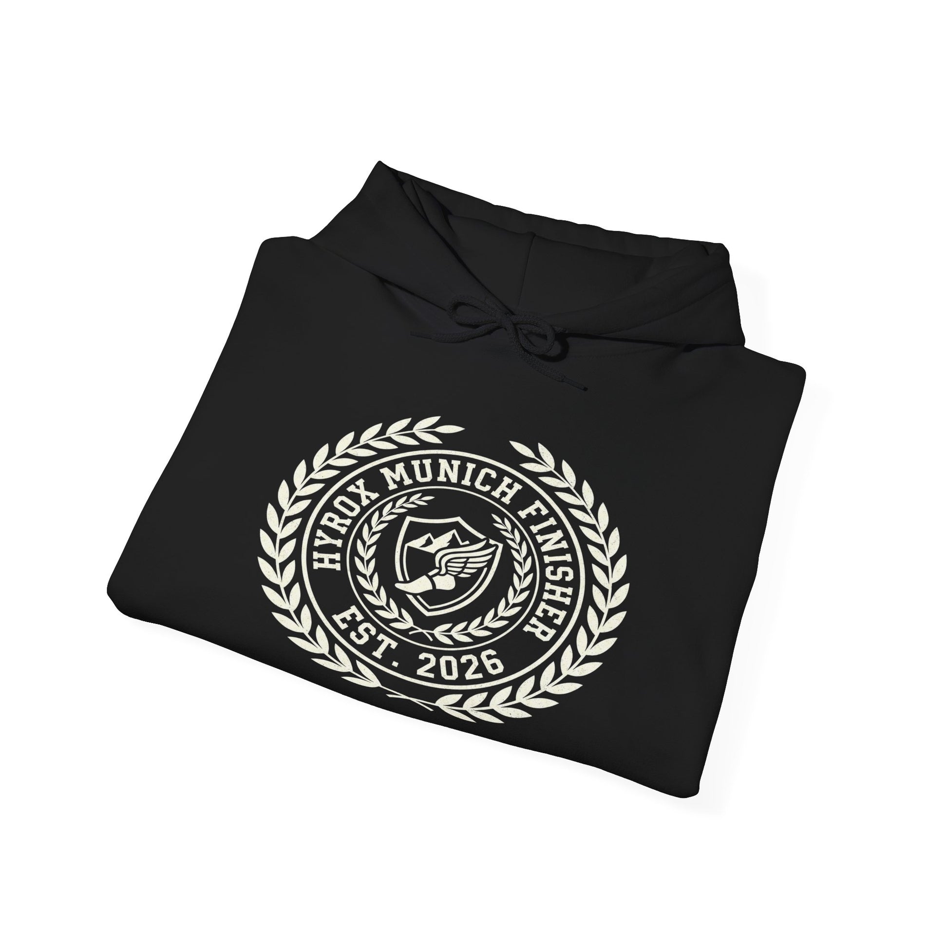 Hoodie HYROX Munich Finisher — photo produit | HybridDept