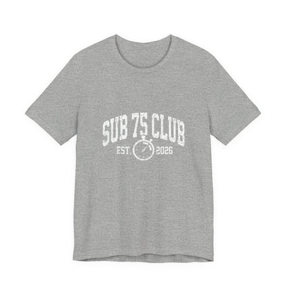 Tee SUB 75 Club — détail inscription | HybridDept