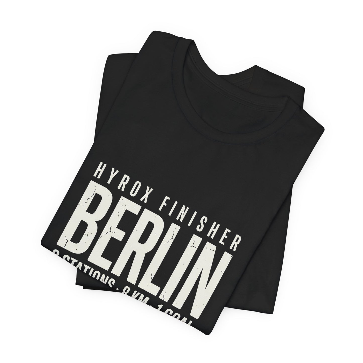 HYROX Berlin Finisher Tee - Distressed Runner