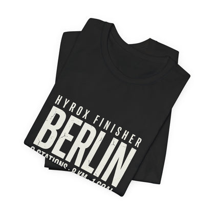 HYROX Berlin Finisher Tee - Distressed Runner