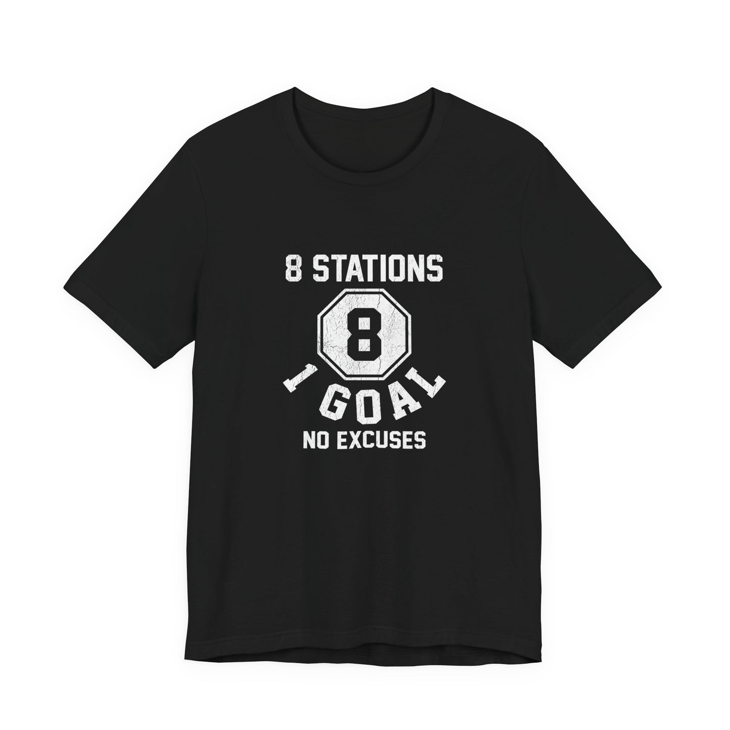 Tee 8 Stations 1 Goal — front view | hybriddept