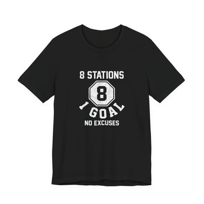 Tee 8 Stations 1 Goal — front view | hybriddept